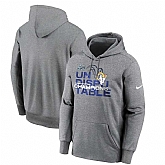 Los Angeles Rams Nike Super Bowl LVI Champions Slogan Pullover Hoodie Hoodie Gray,baseball caps,new era cap wholesale,wholesale hats